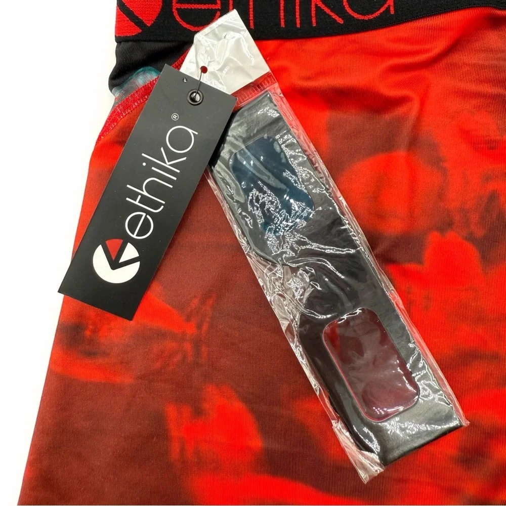 Ethika Piranha Nah Brah Boxer Briefs Mens Size Small Underwear 3D Glasses Fish